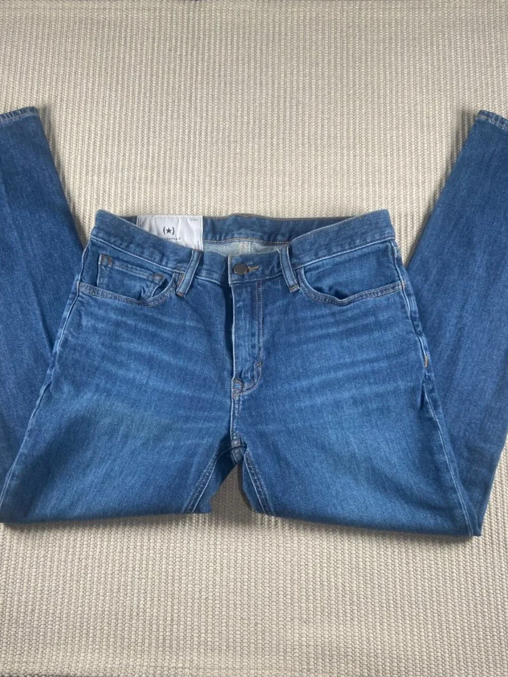 Banana Republic Men's Slim Fit Jeans Medium Wash Stretch Denim 31x30